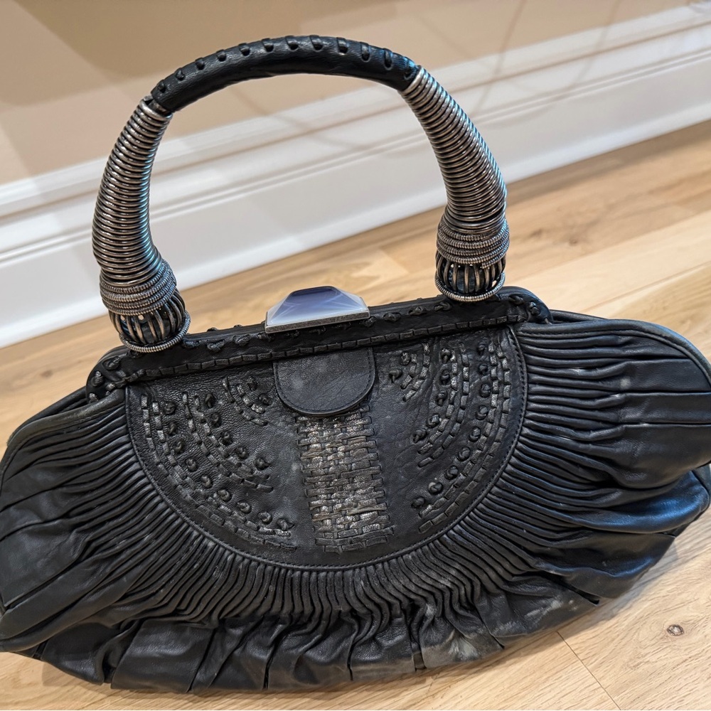 Dior Black and Silver Shoulder Bag - Picture 3 of 8